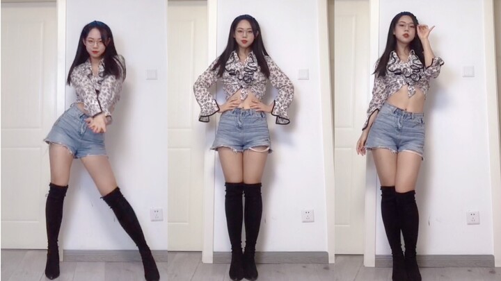 Challenge the temptation of the resentful woman style extreme cool glasses girl T-ara Day by day dan