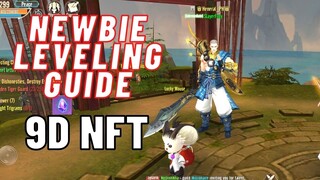 9D NFT : NEWBIE LEVELING GUIDE (TAGALOG)