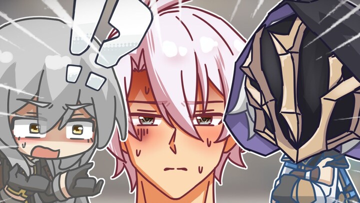 Ya ampun! Monster berkepala hitam muncul di kereta! ! [Bintang Roti Besi]