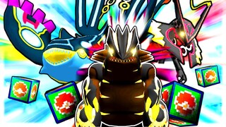 Super Pixelmon Lucky Block Battle - PRIMAL HOENN TRIO! (Minecraft Pokemon Mod)