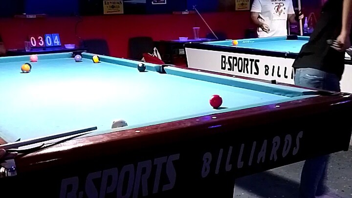 first time playing billiards