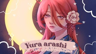 SPEED PAINT CLIP STUDIO PAINT - yura arashi (OC) 🎐🌺🎑