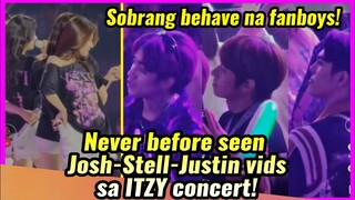 HULICAM, GALAWAN nina  Stell, Josh at Justin sa ITZY concert bilang FANBOYS!