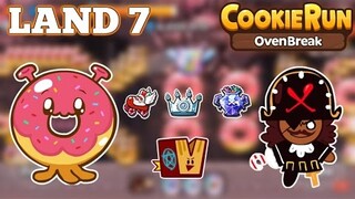 CookieRun OvenBreak (LAND7) Space Doughnut + Pirate โดนัทอวกาศ By essAyseeK TV