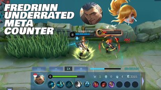 FREDRINN UNDERRATED META COUNTER // Mobile Legends