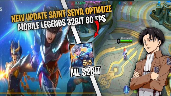 Latest! | 32 Bit Version MLBB Optimize Apk Fix Lag (Patch SAINT SEIYA)