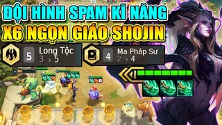 ĐỘI HÌNH X6 SHOJIN ? ZYRA 3 SAO TRÓI TOÀN MAP SIÊU ỨC CHẾ TẠI ĐTCL MÙA 5
