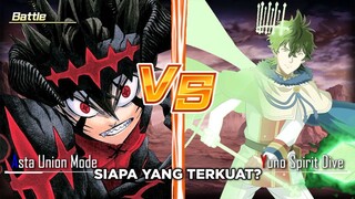 Asta Union Mode VS Yuno Spirit Dive siapa yang terkuat?