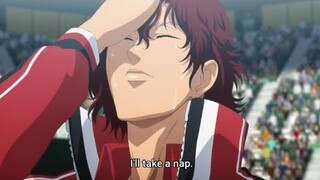 Mori decided to go all out for yanagi sake | The Prince of Tennis II: U-17 World Cup episode 11