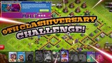 EASILY 3 STAR 9TH CLASHIVERSARY CHALLENGE ! SWAG SPELLS 💪 | CLASH OF CLANS