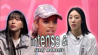 Funny & Intense Moments in Street Woman Fighter Season 2 (스우파2) EP. 5 - Jam Republic, Mannequeen, 1M