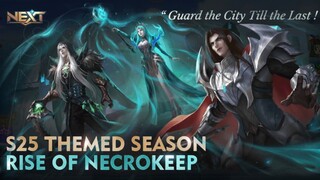 Playing Mobile legends New THEMED Season RISE OF NECROKEEP