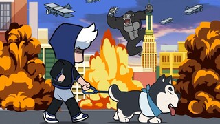 《什么都阻挡不了我遛狗》