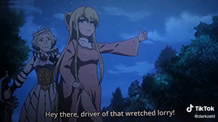 Wrong person to isekai.                                                         CTTO