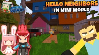 Hello Neighbors in Mini World | Mini World Creata | Map Review & Gameplay