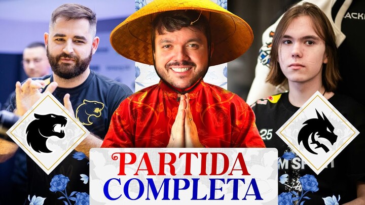 FURIA vs SPIRIT - PARTIDA COMPLETA - PERFECT WORLD SHANGHAI MAJOR 2024 ELIMINATION STAGE