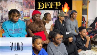 Africans react to Falling (Original song: Harry styles) by Jk of BTS