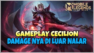 CECILION EMANG SESAKIT ITU!! CECILION - FULL DAMAGE [MLBB GAMEPLAY]