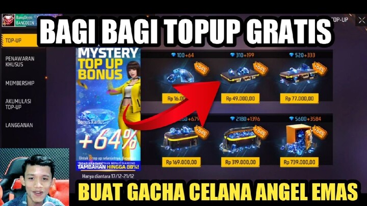 GACHA CELANA ANGEL KALO DAPAT AUTO CUKUR BOTAK ❗😂