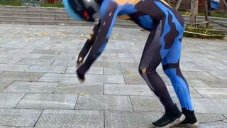 Tregear's brother does a side flip