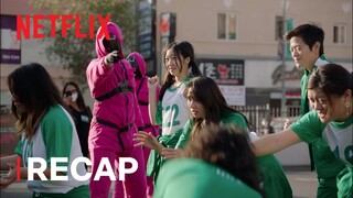 Squid Game Pop-Up | Recap | Netflix