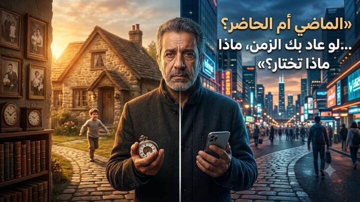 إذا عاد بك الزمن... هل ستختار الماضي أم ستتمسك بالحاضر؟