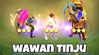 YUKI 3 WANWAN WRESTLER TUMBAL MASHA AND THE BEAR B3!! COMBO META MAGIC CHESS MOBILE LEGENDS