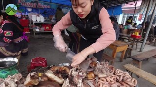 ẨM THỰC CHỢ PHIÊN Toàn Món Đặc Sản TÂY BẮC Ngon Không Cưỡng Nổi | Miền núi tây bắc