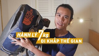 Đi khắp thế gian với 7kg hành lý