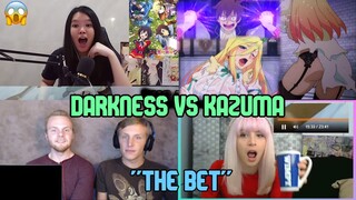 KAZUMA vs DARKNESS "The Bet" | Konosuba Reaction Mashup