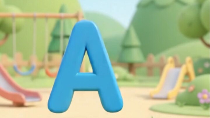ABC Alphabet Song for Kids 🔤 | A for 🍎, B for 🦋, C for 🐈, D for 🦆 | Baby Toons & Tunes