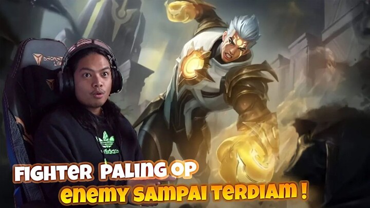 BILA SAYA GUNA FIGHTER INI DITAKUTI RAMAI ORANG ! SAMPAI ENEMY PUN TERDIAM ! COMETOPAPA MLBB