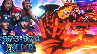 ODEN'S LEGENDARY DEATH! One Piece Eps 973/974 Reaction