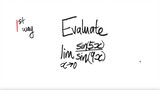 1st/2ways: Evaluate lim sin(5x)/sin(9x) as x tends 0