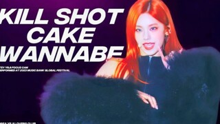 狐狸神开杀！【ITZY】231209音银年末舞台Kill Shot+Cake+Wannabe 4K站姐直拍！