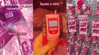 芭比和各个品牌的联名大合集(一条很粉很粉的视频)