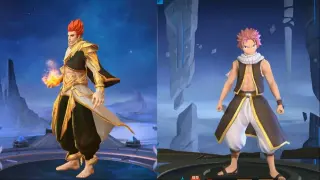 Mobile Legends Hero VS Fairy tail Hero (NATSU VS VALIR)