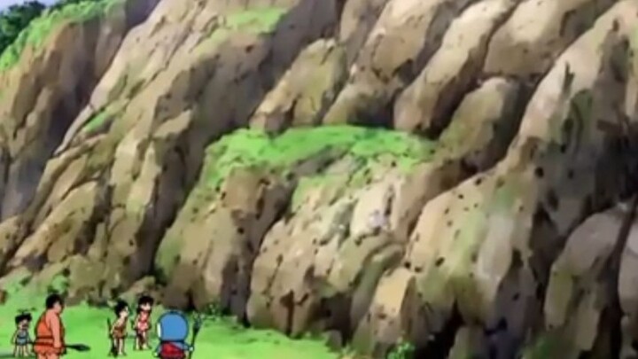 doraemon dkk menemukan gua untuk mereka tinggal
