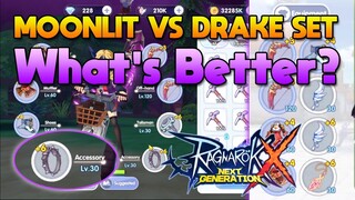 Damage Test: Level 40 Drake Set Vs Level 70 Moonlit Set [ROX]