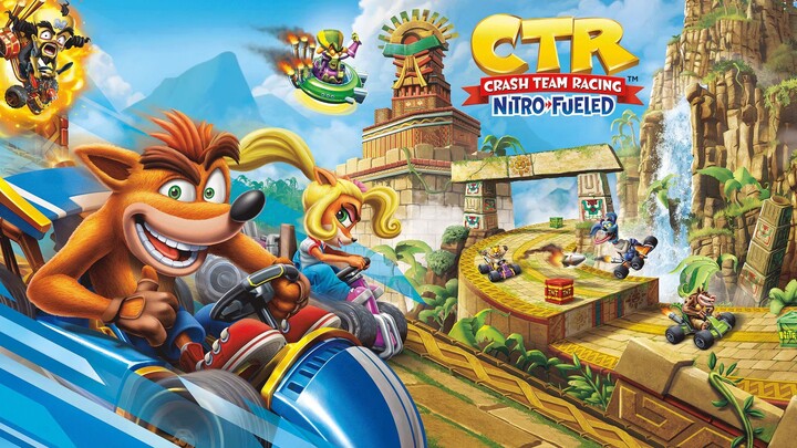 crash team racing nitro-fueled لعبة كراش سيارات ممتعة شاهد ماعملت