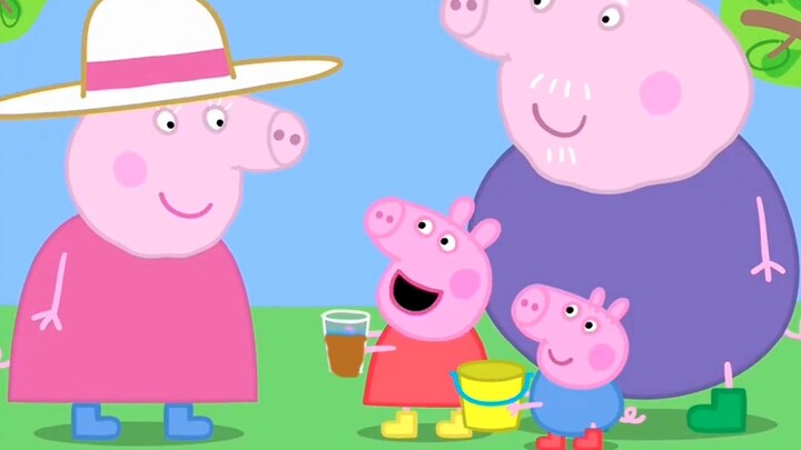 Peppa membuat parfum Ollie! Lucu sekali!