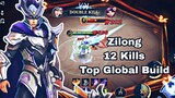 Zilong 12 kills Mobile Legends Zilong inuyasha play