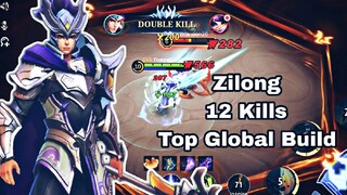 Zilong 12 kills Mobile Legends Zilong inuyasha play