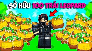 Bi Huỳnh Cùng Siêu Thử Thách Đạt 100 Trái Leopard | 24h Trade Báo Đốm Trong Blox Fruit