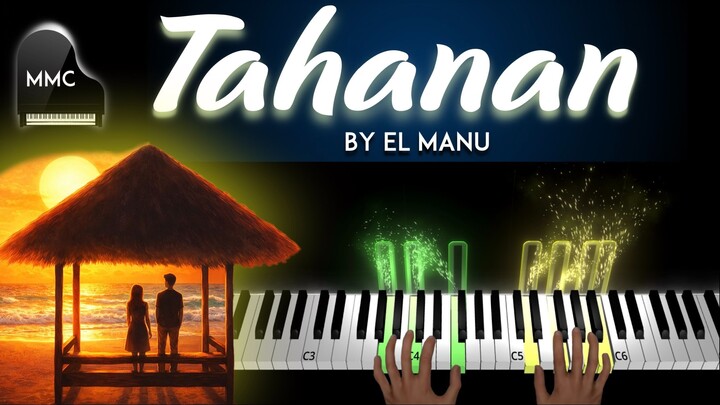 Tahanan by El Manu piano cover/tutorial + sheet music + lyrics