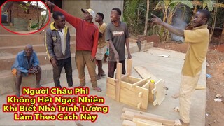 Tập 298|| Tiếp 2 khuôn để xây nhà Trình Tường kiểu Việt Nam ở Châu Phi|| 2Q Vlogs Cuộc Sống Châu Phi