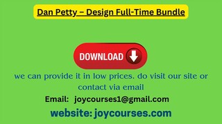 Dan Petty – Design Full-Time Bundle