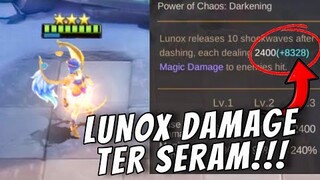 REKOR LUNOX DAMAGE TER-GG!! SKALI TEMBAK MATI SEMUA!!