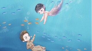 【奥利奥/吴磊罗云熙/双leo】人鱼与少年_蓝色大海的传说