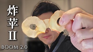 Berhenti makan keripik kentang~~ Ayo goreng apel^_^